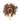 Wooden spoon of Organic Cacao Nibs on a white background.