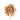 Wooden spoon of Organic Dandelion on a white background.