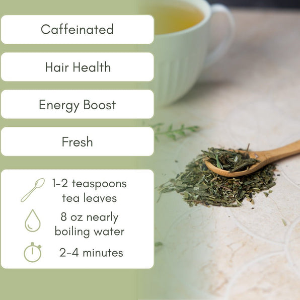 Organic Hair Health - Loose Leaf Tea - Full Leaf Tea Company