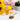 Tea cup with lemon, sunflower, andlemon verbena herbs on a white surface
