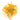 Wooden spoon of Organic Marigolds on a white background.