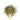 Wooden spoon of Organic Nettle on a white background.