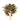 Wooden spoon of Organic Pai Mu Tan on a white background.