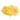 Dried pineapple chunks on a white background