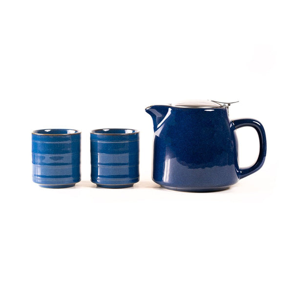 'Tea for Two'- Navy Blue Gloss - Accessories - Full Leaf Tea Company